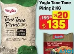 YAYLA TANE TANE PİRİNÇ 2 KG
